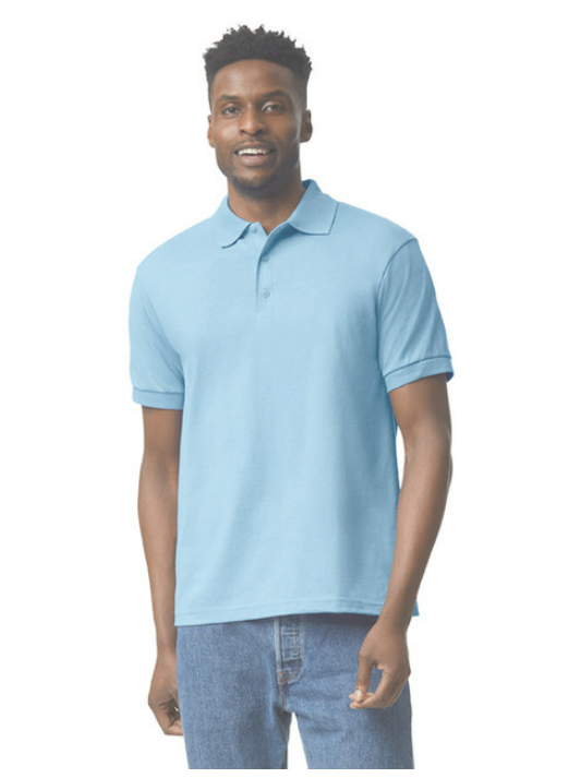 Gildan Adult DryBlend® Jersey Polo: Durable and Eco-Friendly