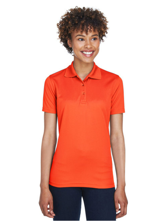 UltraClub Ladies' Cool & Dry Mesh Piqué Polo - UV Protected, Moisture-Wicking