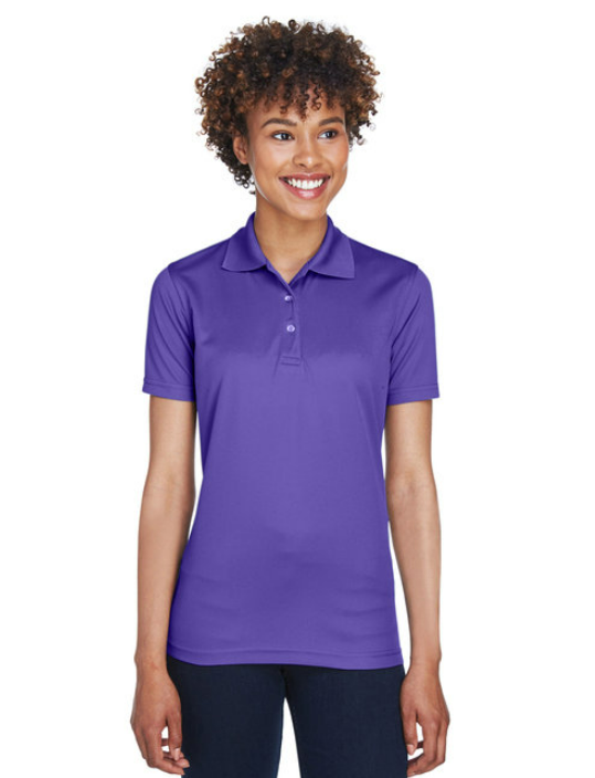 UltraClub Ladies' Cool & Dry Mesh Piqué Polo - UV Protected, Moisture-Wicking