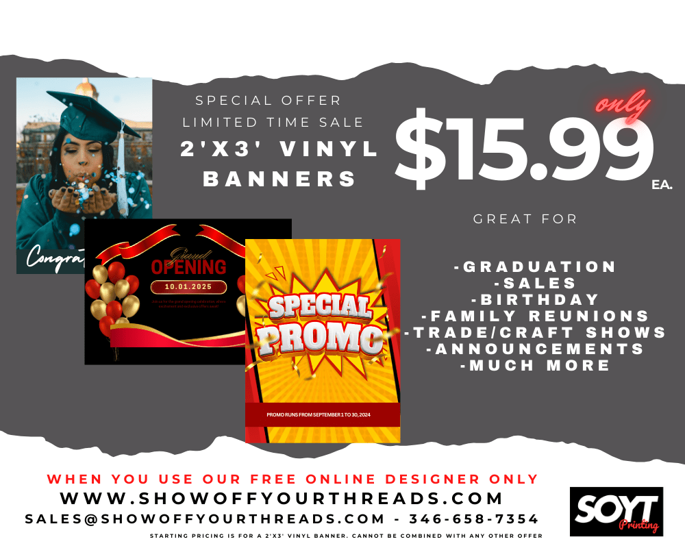 Mesh Banners for Festivals and Events - SOYT Printing Company