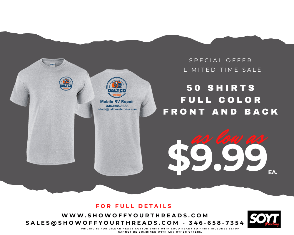Custom T-Shirt Store for Events, Teams & Promotions - SOYT Printing Company