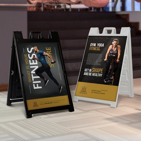 Foldable A-Frame Signs: Convenient, Durable & Attention-Grabbing - SOYT Printing Company