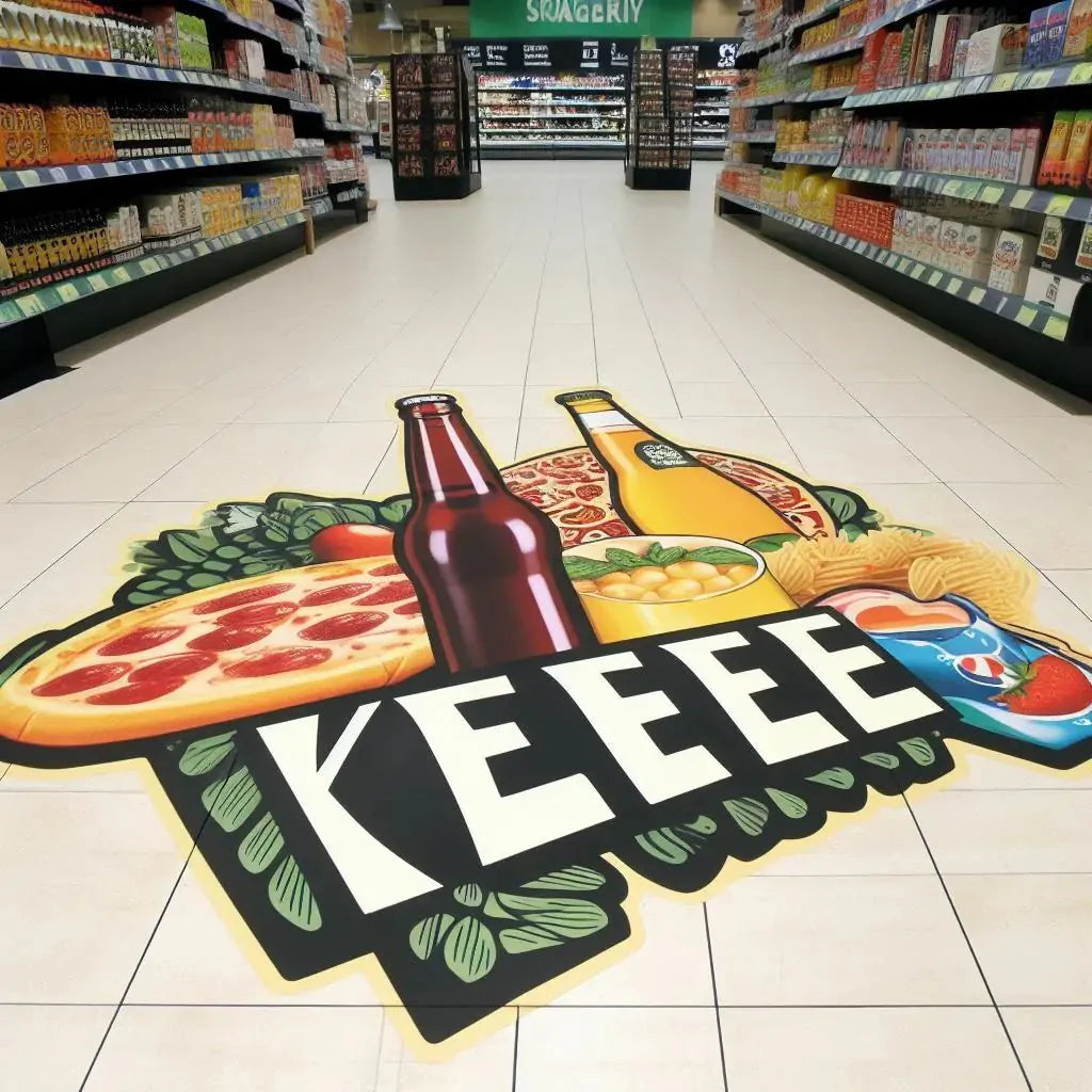 Custom Floor Decals in Needville – Non-Slip, Scratch-Resistant & Fast - SOYT Printing Company