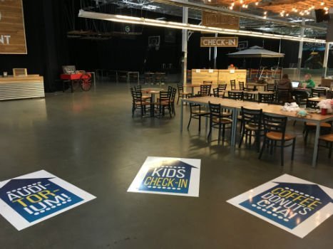 Custom Floor Decals in South Houston – Long-Lasting, Slip-Resistant & Fast - SOYT Printing Company