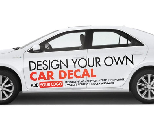 Drive Your Message: Durable Car Decals for Every Vehicle in Richmond, Texas - SOYT Printing Company