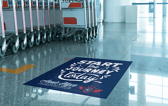 Custom Floor Decals in Atascocita – Non-Slip, Scratch-Resistant & Fast - SOYT Printing Company