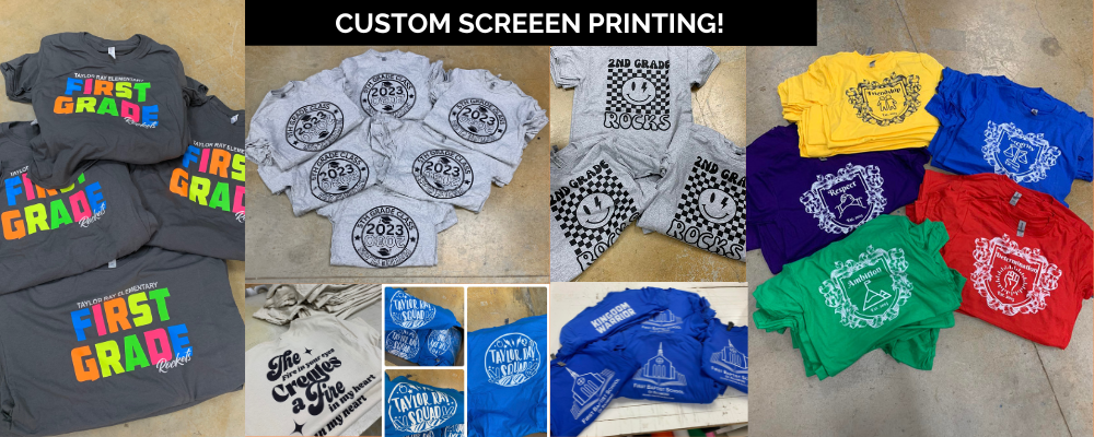 Custom Printing - T-Shirts, Banners, Embroidery, Signs, Direct To Film ...
