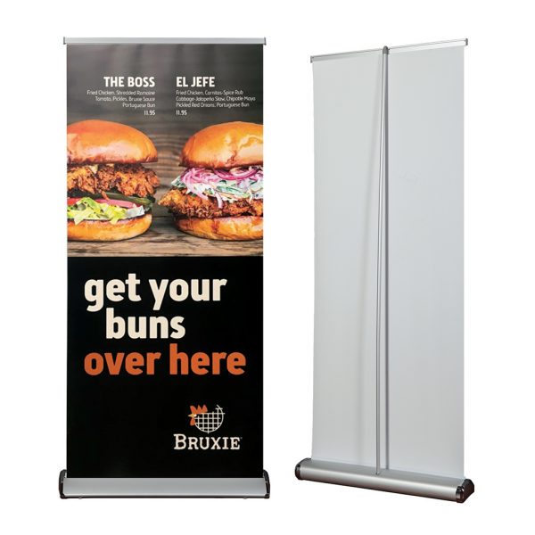 Create high-quality roll-up banners using our online design tool, offering durable materials and quick shipping.