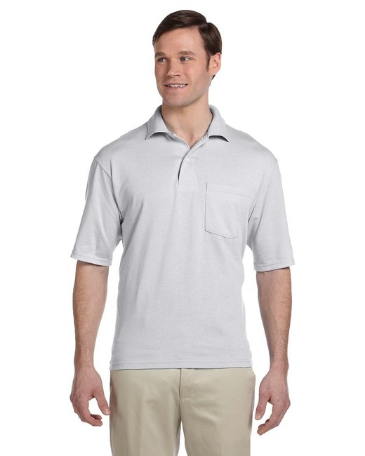 Jerzees Adult SpotShield™ Stain-Resistant Pocket Jersey Polo Jerzees