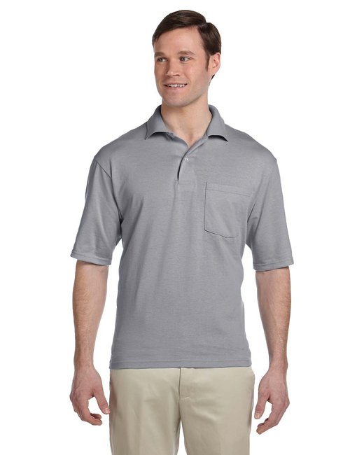 Jerzees Adult SpotShield™ Stain-Resistant Pocket Jersey Polo Jerzees