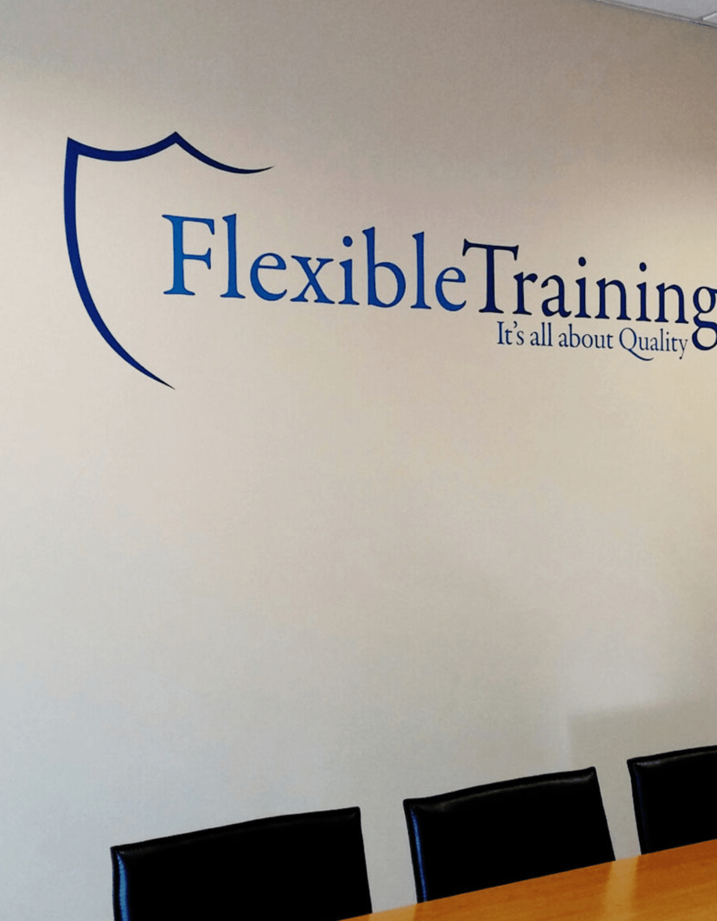 Custom logo Wall Text Decals 