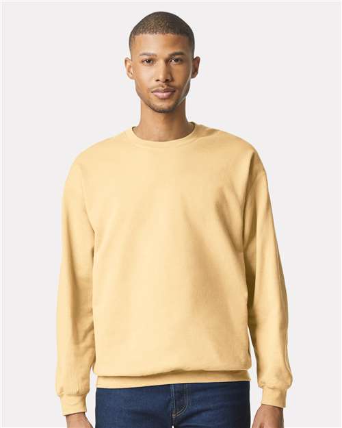 Gildan Crewneck Sweatshirt Tan Gildan Sweatshirt Softstyle