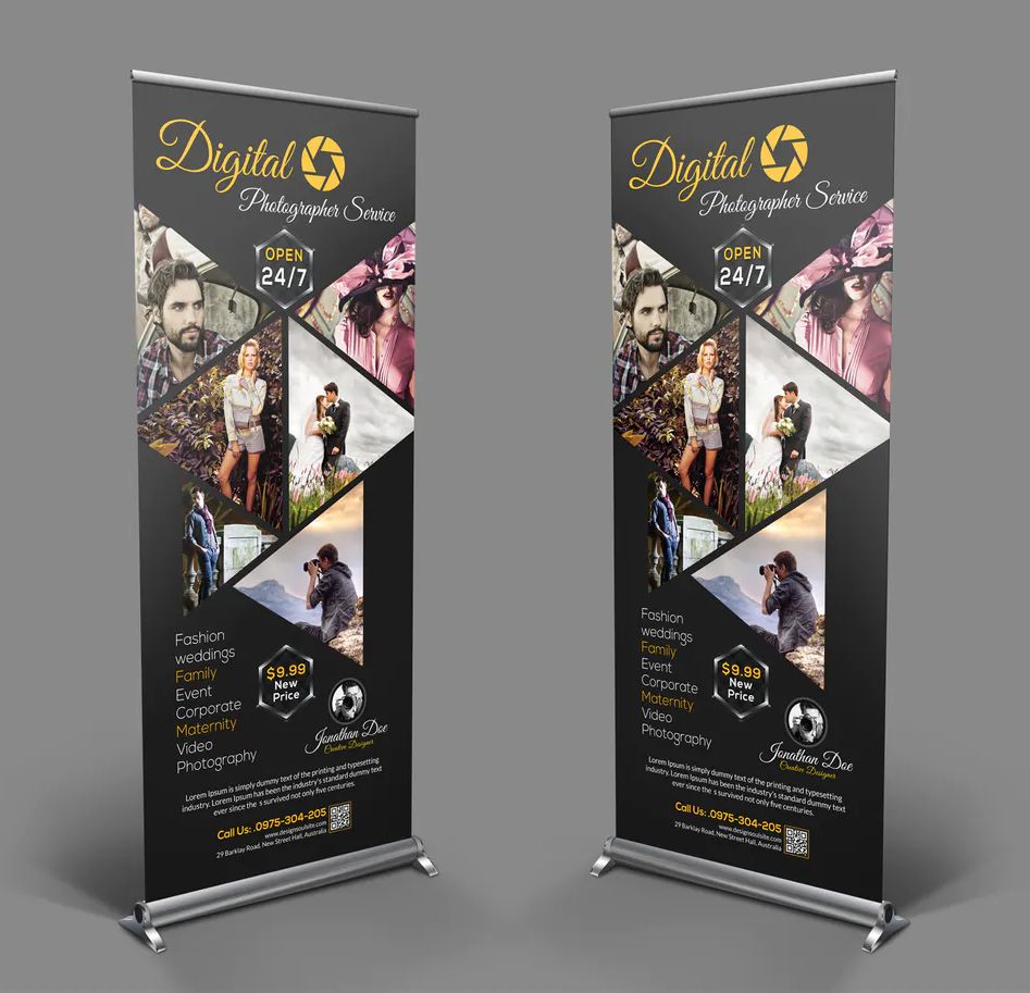 Get Noticed with Full-Color Custom Banners - Perfect for Community Events and Business Announcements.